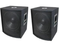 NEW (2) 18" SUBWOOFER Speakers
