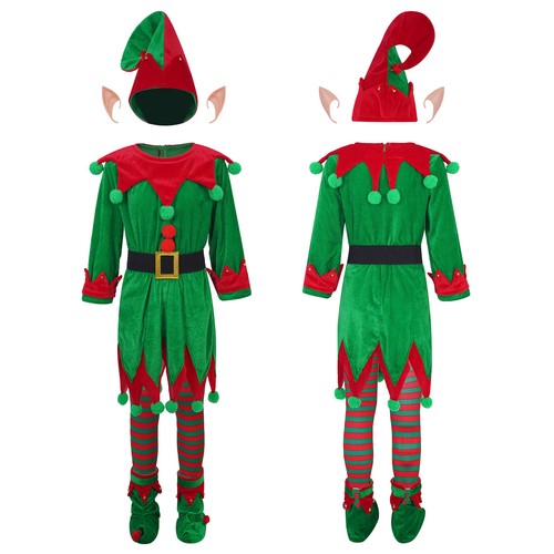Unisex weihnachtself kostüm - unisex,