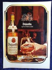 Dujardin Imperial, alter Weinbrand,  originale Werbung aus 1971