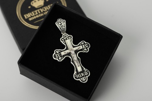 Kreuz 925 silber orthodox - ,