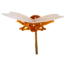 100 Kunststoff Ansteck Bienen