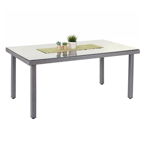 Poly rattan gartentisch - poly-rattan,