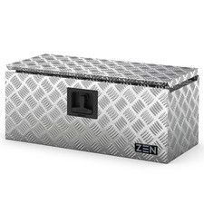 DAKEN Zen 78 Premium Deichselkasten aus Aluminium Riffelblech 2+1 mm Staukiste