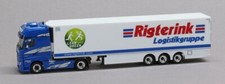 Herpa 922883 MB Actros ´11 GigaSpace 1845 Integralkoffersattelzug Rigterink