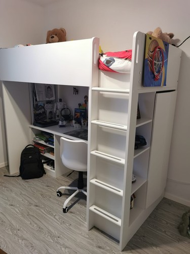 Ikea hochbett weiß - hochbett,,