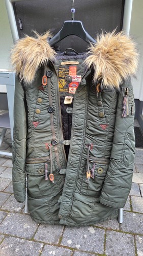 Grüne longjacke von khujo - grüne,
