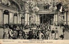 Ak Monte Carlo Monaco, Großer Saal, Roulette-Tisch, elegante... - 4712083