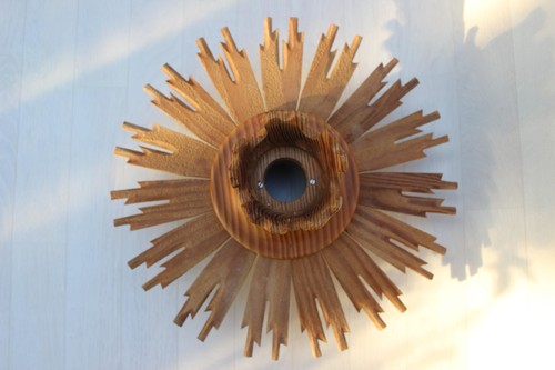 Lampenschirm aus holz - lampenschirm,
