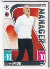 Topps Match Attax Champions League Extra 21/22 MAN 13 Stefano Pioli Manager