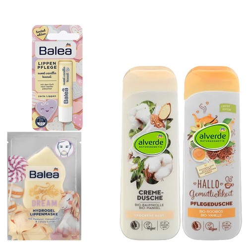 4tlg alverde bio duschcreme - 4tlg.,