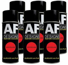 Klarlack 6 Spraydosen