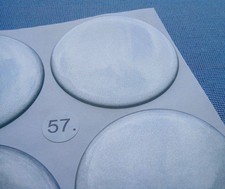 4x Silber Embleme für