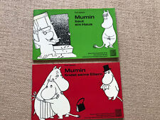 " Mumin " Tove Jansson 60iger j 1 &2 Mumin baut ein haus super Zust. SEHR SELTEN