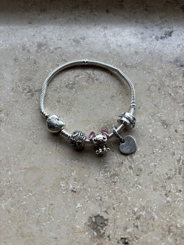 Pandora 925 silber armband - silber,