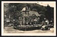 Ansichtskarte Trusetal, Hotel Wasserfall 