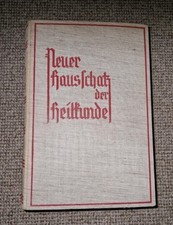 Buch Neuer Hausschatz der Heilkunde Verlag Leipzig 1938 mit 1115 Seiten Vintage