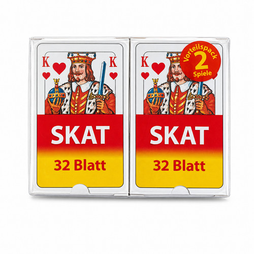 Skatkarten 2er set mit - skatkarten,
