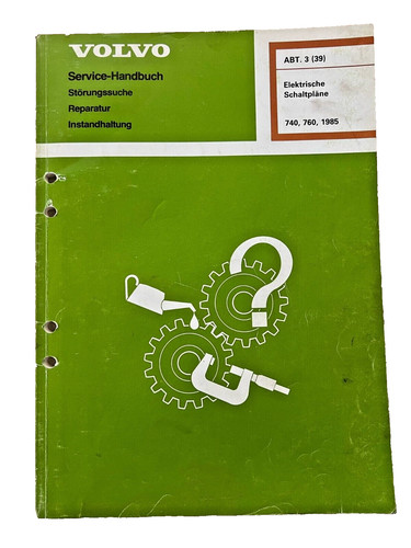 Volvo service handbuch - volvo, service-handbuch