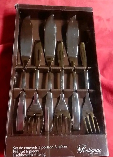 Teiliges fischbesteck neu - ,,