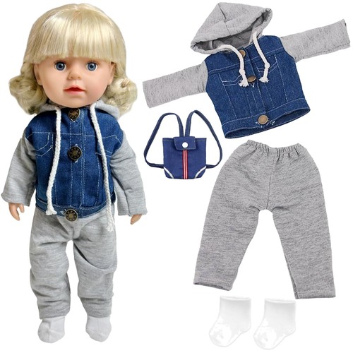 Puppenkleidung set für 18 - set,, 14-18