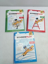 SCHREIBPILOT 3er Set Schreiblernhefte fuer ABC-Schuetzen 
