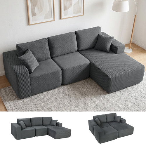 Ecksofa schlaffunktion form - ecksofa, l-form
