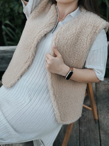 Damen wollweste merino - damen,