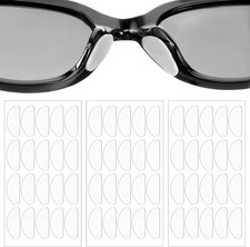 30 Paar Silikon Brillen Nasenpads, Transparent Brillenpads Antirutsch Klebend Pa