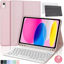 Für iPad 5/6/7/8/9/10/11th Gen Air 4 5 6 Pro 11 QWERTZ Tastatur Schutzhülle DE
