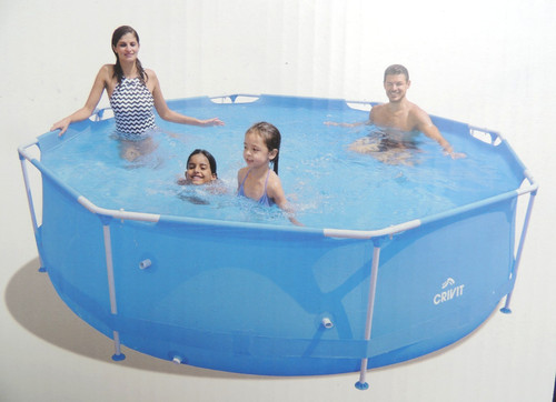 Crivit metal frame pool 4383l - metal,