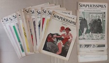 Simplicissimus - satirische Zeitschrift - 29 Stück, 1956 + 1958