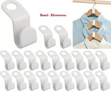 Kleiderbügel Verbinder Verbindungshaken Halter Kaskadierende Platzsparender Neu