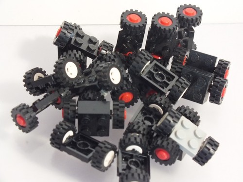 Lego 4600 räder achsen felgen - lego,