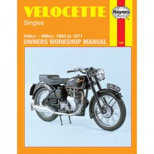 Velocette Endurance/Venom/Thruxton 1955-1971 Motorrad Reparaturhandbuch Haynes