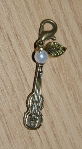 Gitarre cello bronze anhänger - gitarre,