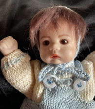 Porzellanpuppe reine Handarbeit, 20 cm