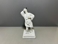 Heubach Figur Pierrot Harlekin Bajazzo Sparsam staffiert Signiert 1.Wahl H:26cm