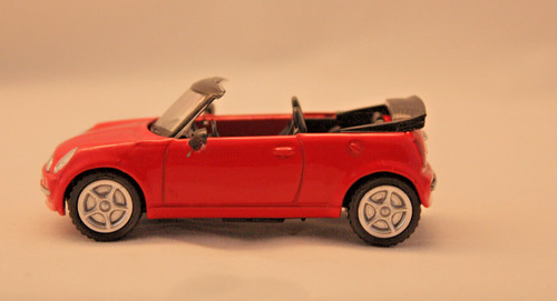 Modellauto mini cooper rot - mini,