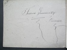 Altes Skizzenbuch um 1879