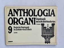 Noten.  Anthologia Organi