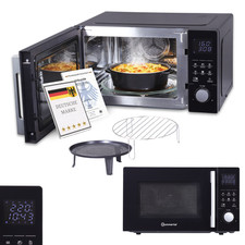 Sommertal 4in1 Mikrowelle mit Heißluft 25L - Touch, Grill, 8 Programme