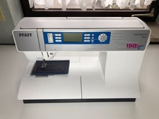 Nähmaschine Pfaff Expression 150 IDT, viel Zubehör, mit Kofferhaube, top Zustand