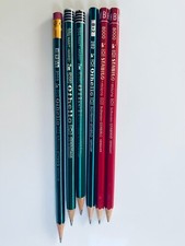 Schwan Stabilo micro 8000 Schwanhäuser Othello 6 Bleistifte Kopierstifte Vintage