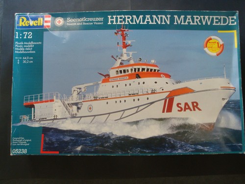 Revell seenotkreuzer hermann - seenotkreuzer, "hermann