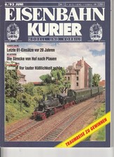 Eisenbahn Kurier - Modell + Vorbild 6/93 Juni, Zug preußische P4, Vogelfluglinie