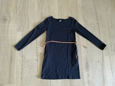 Blaues kleid mit - kleid,