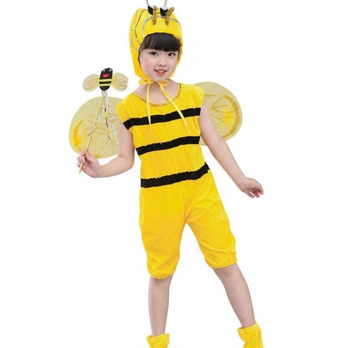 Bienenkostüm gelb schwarz - bienenkostüm, gelb-schwarz
