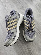 Adidas Turnschuhe grau gelb Gr.40