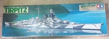 Tamiya Modellbausatz Tirpitz 1:350  Detailliertes Kriegsschiff keine Neuauflage 