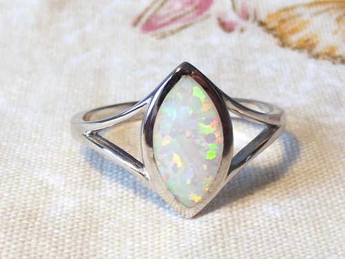 Ring edelstein feuer opal - ring,